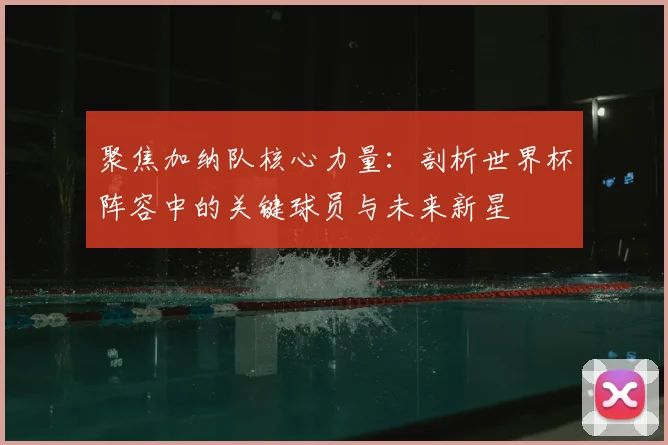 聚焦加纳队核心力量：剖析世界杯阵容中的关键球员与未来新星